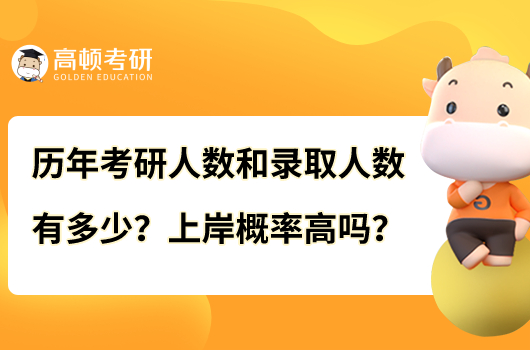 歷年考研人數(shù)和錄取人數(shù)有多少？上岸概率高嗎？