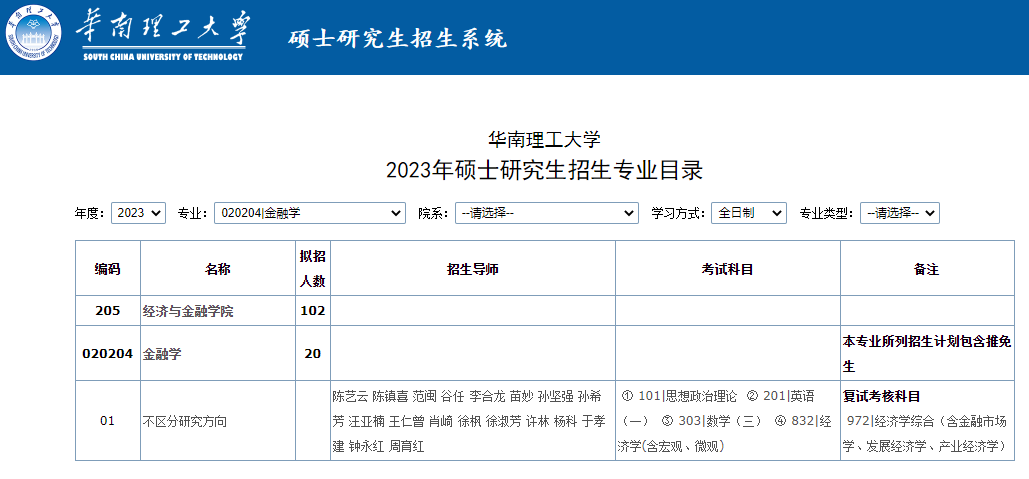 華南理工大學(xué)金融學(xué)復(fù)試大綱在哪里看？